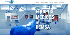 Desktop Screenshot of equiposmedicosusadosweb.com